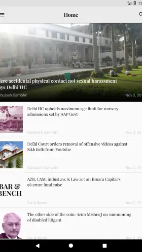 Bar & Bench - Legal News screenshot