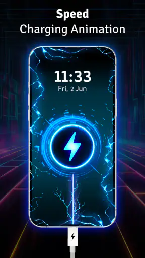 Battery Charger Animation App screenshot