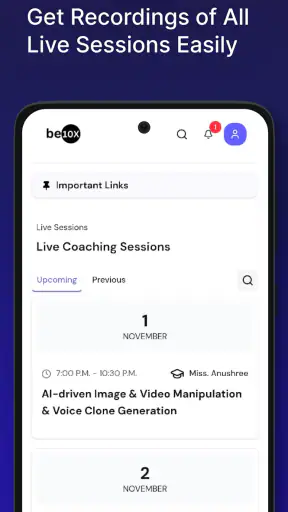 be10x screenshot