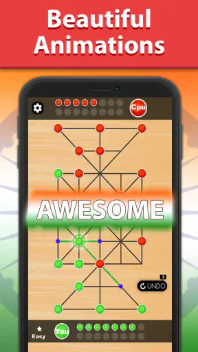Bead 16 - Sholo Guti game IN screenshot
