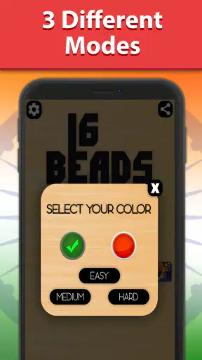Bead 16 - Sholo Guti game IN screenshot