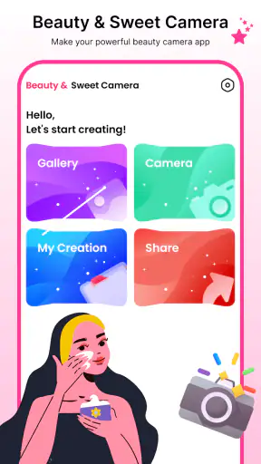Beauty Camera : Sweet Camera screenshot