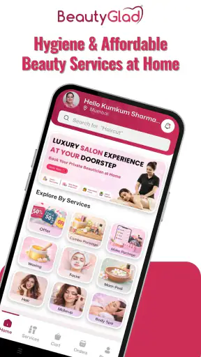 BeautyGlad - Salon at Home screenshot