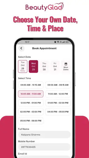 BeautyGlad - Salon at Home screenshot