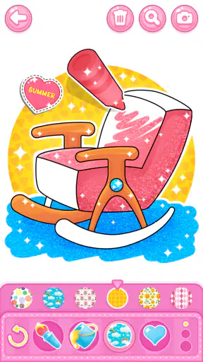 Bedroom Coloring For Kids screenshot
