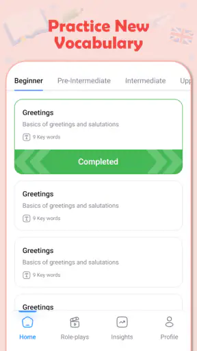 Bee Coach: AI English Speaking screenshot