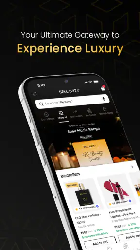 BELLAVITA:Perfume Shopping App screenshot