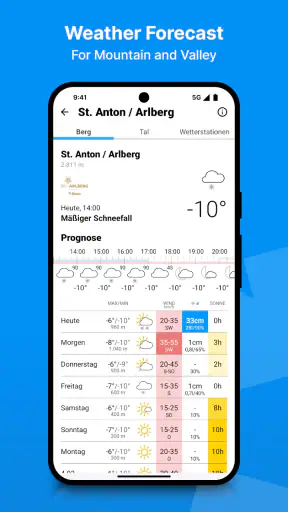bergfex: ski, snow & weather screenshot