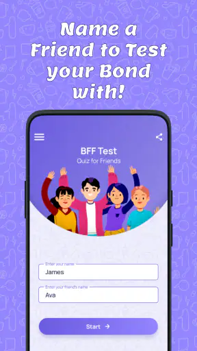 BFF Test - Quiz For Friends screenshot