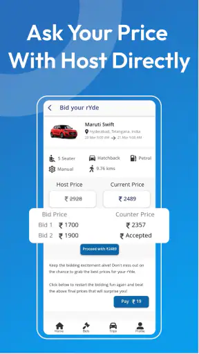 BidrYde - Self Drive Cars screenshot