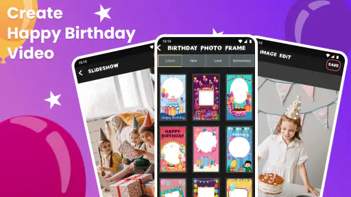 Birthday Video Maker screenshot