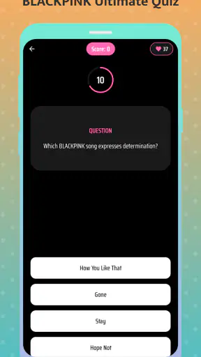 BLACKPINK Ultimate Quiz screenshot