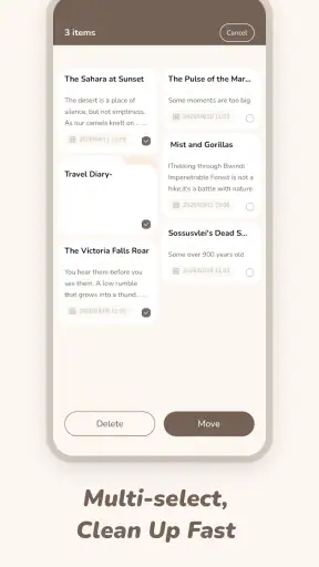BlinkNote-Diverse layouts screenshot
