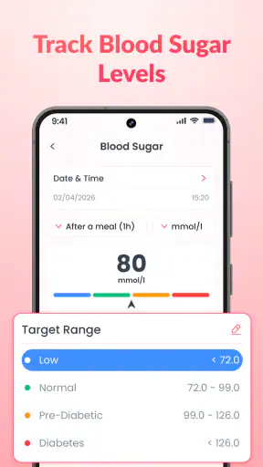 Blood Sugar Logger &Tracker screenshot