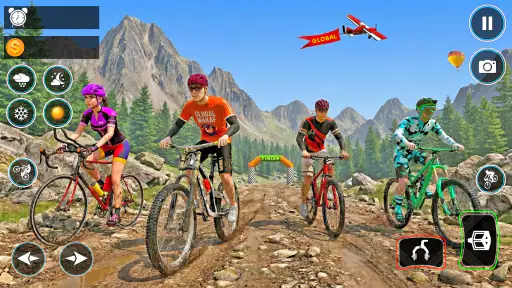 BMX Cycle Race: Bicycle Game screenshot