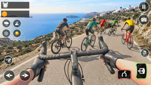 BMX Cycle Race: Bicycle Game screenshot