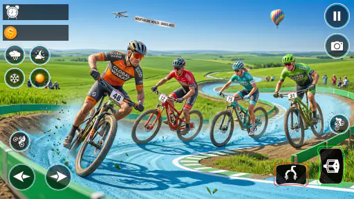 BMX Cycle Race: Bicycle Game screenshot