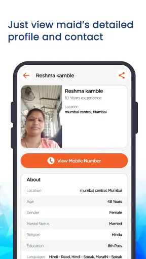 Bookmybai - Maids, Cook, Nanny screenshot