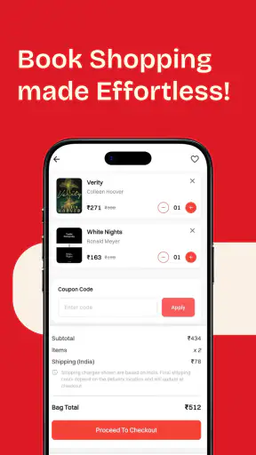 BooksWagon screenshot