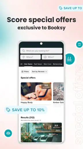 Booksy for Customers screenshot