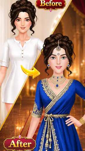 Bridal Wedding: DressUp Makeup screenshot