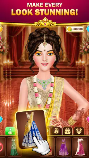 Bridal Wedding: DressUp Makeup screenshot