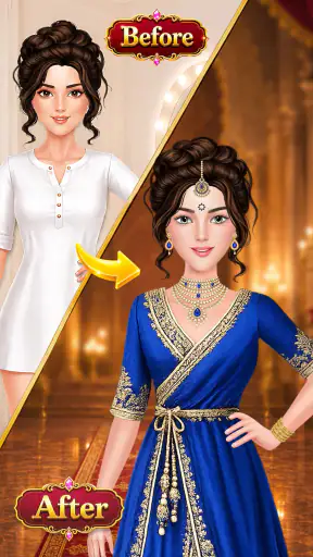 Bridal Wedding: DressUp Makeup screenshot