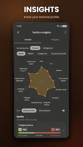 Brilliant Chess: Play Online screenshot