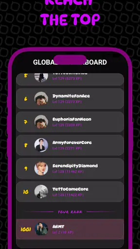 BTS Quiz: ARMY Challenge screenshot