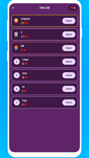 BTS Ultimate Quiz screenshot