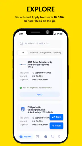 Buddy4Study - Scholarship App screenshot