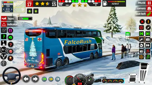 Bus Game Driver City Bus 3D screenshot