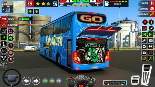 Bus Game Driver City Bus 3D screenshot