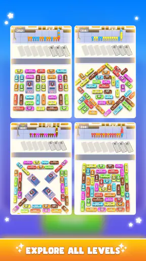 Bus Rush - Park & Match Quest screenshot