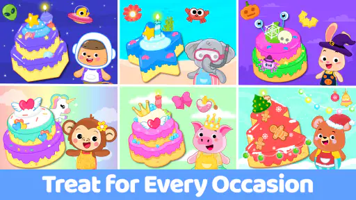 Cake Maker Kids Cooking Games screenshot
