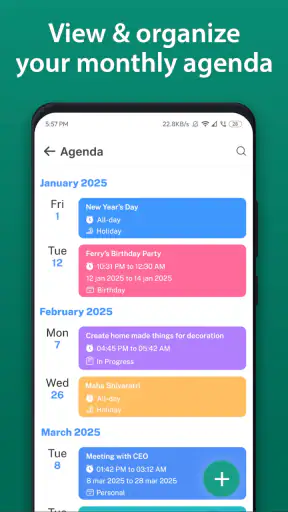 Calendar 2026 screenshot