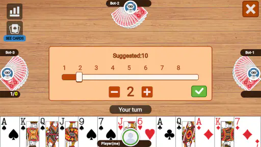 Callbreak Overcall: Card Game screenshot