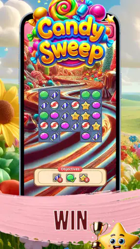 Candy Sweep Puzzle screenshot