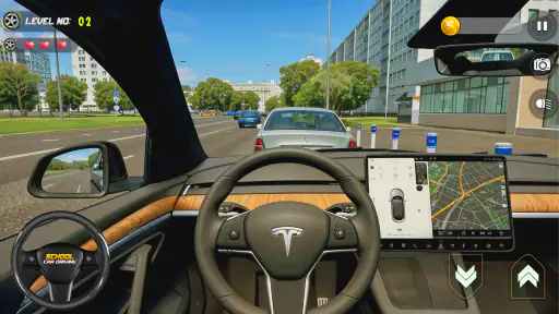 Car Driving School US Car 3D screenshot