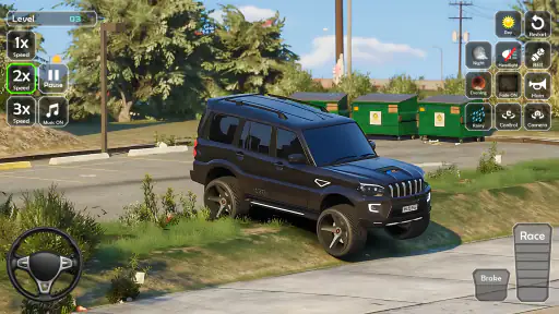 Cargo Jeep Offroad Game screenshot