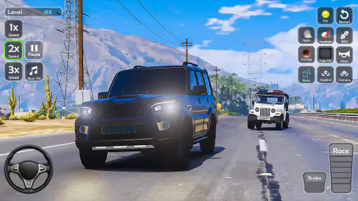 Cargo Jeep Offroad Game screenshot