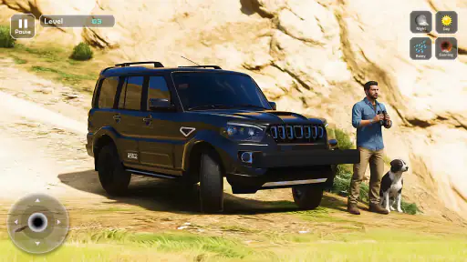 Cargo Jeep Offroad Game screenshot