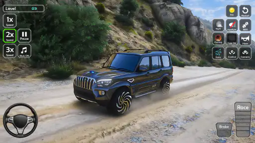 Cargo Jeep Offroad Game screenshot