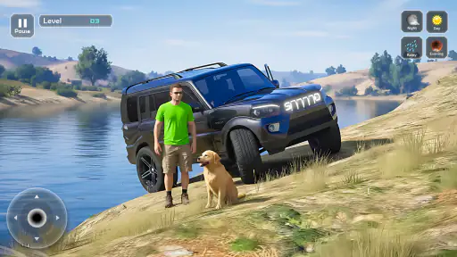 Cargo Jeep Offroad Game screenshot