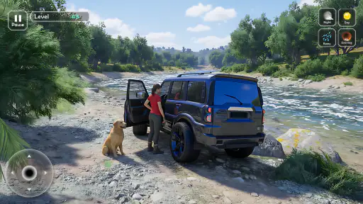 Cargo Jeep Offroad Game screenshot