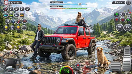 Cargo Jeep Simulator Game 2026 screenshot