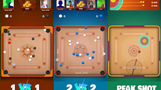 Carrom baord कैरम कैरम बोर्ड screenshot
