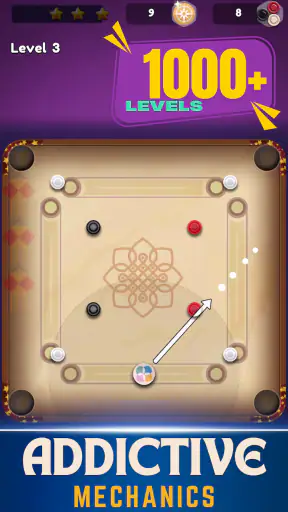 Carrom Board Stars 3D screenshot