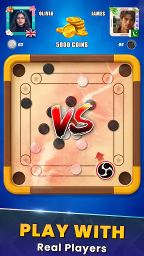 Carrom Online Multiplayer Game screenshot