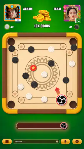 Carrom Online Multiplayer Game screenshot
